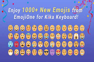 Emoji One Stickers for Chatting apps(Add Stickers)‏