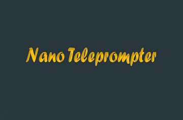 Nano Telprompter‏
