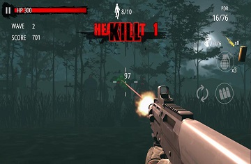 Zombie Hunter D-Day : Offline FPS
