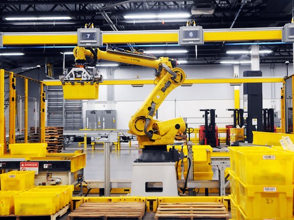 ROBOTS ALONE CAN'T SOLVE AMAZON'S LABOR WOES